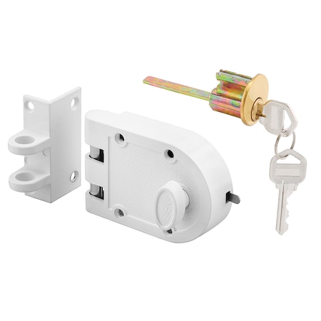 Defender Security Diecast Brass, Night Latch and Locking Cylinder U 9971